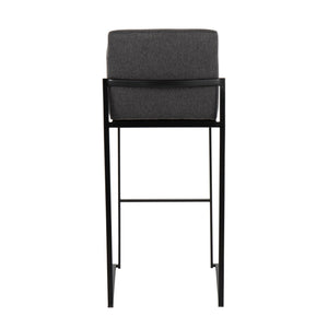 Fuji - Contemporary High Back Barstool Elegant Design