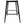 Bar Stool 360 Swivel With Back Footrest