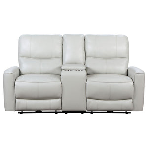 Denson - Power Reclining Loveseat With Console And USB Port