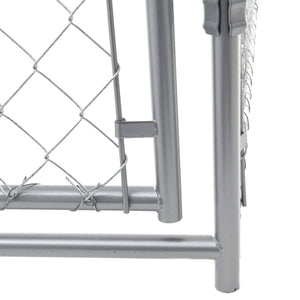 Lucky Dog 10' x 10' Heavy Duty Outdoor Chain Link Dog Kennel w/ Door (3 Pack)