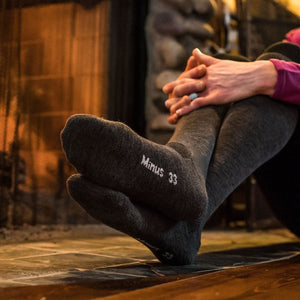 Lightweight Wool Ski Sock - Over the Calf Socks