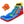 Banzai Double Drop Raceway 2 Lane Inflatable Outdoor Water Slide & Climbing Wall
