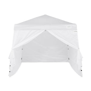 Caravan Canopy V-Series 10 x 10 Foot Tent Sidewalls, White (Sidewalls Only)