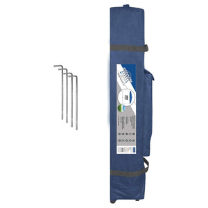 Caravan Canopy V Series 2 Pro 10' x 10' Entry Level Straight Leg Canopy, Blue