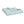 4 Piece Cotton Reversible Embroidered Quilt Set with Throw Pillow Aqua King/Cal King