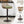 Modern Swivel Bar Stools Adjustable Counter Chairs With Footrest (Set of 2)