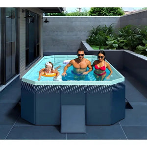 2.1m PVC Folding Pool (Not Inflatable)
