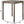 Transitional Counter Dining Set With 4 Tufted Stools