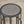 Outdoor Powder Coated Side Table - Gray