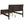 Queen Panel Bed With Upholstered Headboard And Footboard - Brown