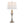 Ashland - Contemporary Table Lamp (Set of 2) - Nickel / White