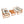 4-Piece Acacia Wood Outdoor Patio Furniture Set with Thick Cushions