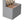 30.71' Light Gray Metal Leaf Cutout Outdoor Water Wall Fountain with LED Lights