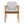 Outdoor Dining Chairs Set of 2, Teak Color Acacia Wood Frame