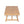 Patio Acacia Wood Chat Set, Club Chair + Coffee Table with Water-resistant Cushion