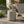 Outdoor Lightweight Concrete Side Table, Light Gray