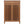 5 Tier Shoe Cabinet With Louvered Doors And Drawer, Freestanding Organizer With Adjustable Shelves For Entryway - Brown