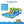9-in-1 Inflatable Bounce House with Water Features for Kids