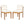Acacia Wood Outdoor Dining Chair (Set of 2), Teak Finish Wood +