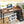 Computer Desk With 5 Drawers, Reversible Cabinet Design