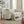 Modern 3 Seater Sofa Upholstered Couch with Curved Armrests