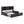 Industrial Metal Daybed With Trundle, Storage Shelves, USB Ports