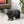MGO Bear Bench, Concrete Outdoor Bench, Matte Black