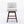 Counter Height Swivel Barstools, 26'' H Seat Height Upholstered Bar Stools (Set of 2), Fabric