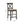 Martha II Weathered Counter Height Chair Set of 2 - Gray / Tan