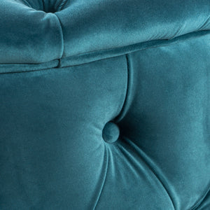 Modern Glam Ottoman Velvet