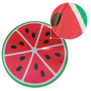 Kahuna Mega Blast Water Park & Comfy Floats Sun Disc Float, Watermelon (2 Pack)