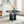 Round Dining Table With Cross Base, Modern Home Furniture
