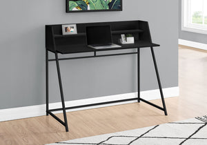 Computer Desk for Home Office Laptop with Storage Shelves, Contemporary & Modern