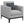 Saba - Upholstered Chair With Reversible Cushions - Gray