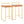 Fuji - Contemporary / Glam Design Counter Stool (Set of 2)