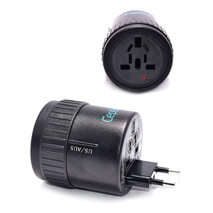 All-In-One Twist International Travel Plug Adapter (UP-7K) - TRAPSKI