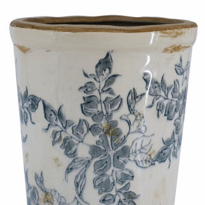 5.3x5.3x9.6' Flower Vase with Wide Mouth