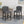 Vienna Fabric Tufted Counter Stool With Nailhead Accents (Set of 2)
