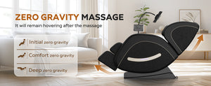 Massage Chair Recliner with Zero Gravity and Full Body Air Pressure