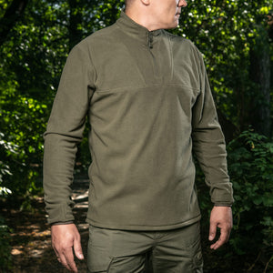 M-Tac Delta Fleece Jacket - Tactical Underwear Top Sweater 1/4 Zip - TRAPSKI