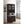 Hodedah Dining Room China Dinnerware Microwave Storage Cabinet, Chocolate