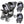 Baby Trend Sit N Stand Baby Double Stroller and 2 Infant Car Seat Combo, Stormy