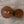 Nesting Coffee Table Set of 2 Round Wooden Tables