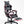 Cute Cat Gaming Chair with Paw Lumbar Cushion