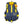 Mustang Youth Bobby Foam Vest - Yellow/Navy