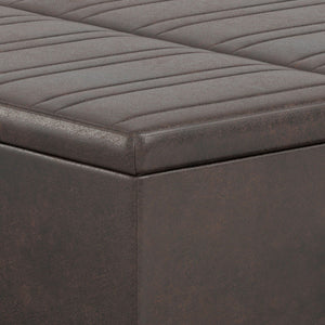Ellis - Upholstered Coffee Table Storage Ottoman