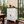 White & Wood-Grain Top Farmhouse Barn-Door Storage Cabinet