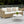 Outdoor Furniture Rattan Sofa with Cushions and Throw Pillows