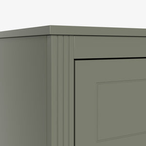 6-Drawer Double Dresser in Olive
