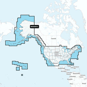 Garmin Navionics+ NSUS001L US  Coastal Canada